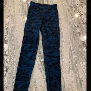 Blue Camo leggings